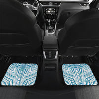 Personalized American Samoa Masefau Car Mats Hibiscus Tropical Floral Whale Polynesian Tribal Pattern