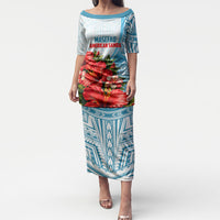 Personalized American Samoa Masefau Puletasi Hibiscus Tropical Floral Whale Polynesian Tribal Pattern