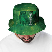 World Mental Health Awareness Month Bucket Hat Warriors Brave Strong Galaxy Vibes - Polynesian Pride