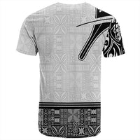 Fiji Strong T Shirt Fijian Tapa - Polynesian Pride
