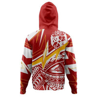Tonga Zip Hoodie Tonga 2021 Zipper Hoodie - Polynesian Pride