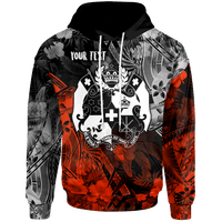 Tonga Polynesian Custom Hoodie Vintage Polynesian Style - Polynesian Pride