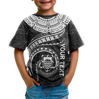 Tuvalu Polynesian Custom T Shirt Tuvaluan Waves (White) - Polynesian Pride