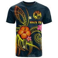 Tonga Polynesian Custom T Shirt Legend of Tonga (Blue) Unisex Blue - Polynesian Pride