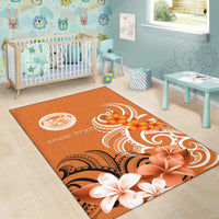 Custom Hawaii Personalised Area Rug - Hawaii Seal Hawaiian Spirit - Polynesian Pride