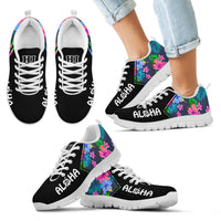 hawaiiTriangle Sneakers Black Kid's Sneakers White - Polynesian Pride