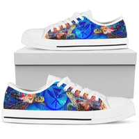 Polynesian Hawaii Low Top Shoes - Coral Treasure - Polynesian Pride