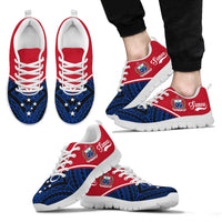 Samoa Sneakers - Samoa Coat Of Arms Polynesian Tattoo 3rd Ver - Polynesian Pride