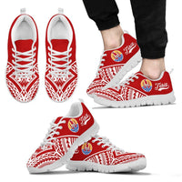 Tahiti Rising Sneakers 0 - Tahiti Flag Polynesian Tattoo 2nd - A16 - Polynesian Pride