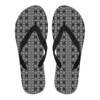 Polynesian Flip Flops BMW Women's Flip Flops Black - Polynesian Pride