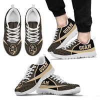 Guam Active Sneakers - Guam Coat Of Arms - A7 - Polynesian Pride