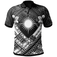 Marshall Islands Polynesian Polo Shirt Marshall Islands White Flag Camisole Hibiscus Style Unisex White - Polynesian Pride