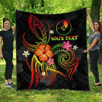 YAP Polynesian Personalised Premium Quilt - Legend of YAP (Reggae) - Polynesian Pride