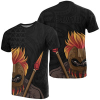 Polynesian Kakau Gray Kanaka Warrior Hoodie Legend Unisex Gray - Polynesian Pride