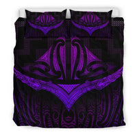 Maori Bedding Set, Purple Vibes - Polynesian Pride