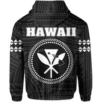 Polynesian Pride Clothing Zip Hoodie Hawaii King Kanaka Kakau - Polynesian Pride