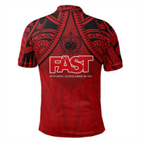 Polynesian Pride Apparel Samoan Polo Shirt Samoa FAST Polo Shirt - Polynesian Pride