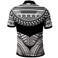 Polynesian Pride Apparel Federated States of Micronesia Custom Polo Shirt Tribal Pattern Cool Style White Color - Polynesian Pride