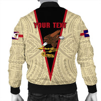 Samoan Jacket - American Samoa Law School Bomber Jacket - Polynesian Pride