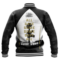 Polynesian Pride Clothing - (Custom) Anzac Day We Will Never Forget Baseball Jacket - Polynesian Pride
