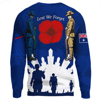 Polynesian Pride Clothing - (Custom) Australia Anzac Camouflage Mix Fern.Sweatshirt - Polynesian Pride