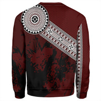 Polynesian Pride Sweatshirt - Fiji Masa Paint Style Sweatshirt LT10 - Polynesian Pride