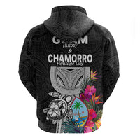 Guam Tribal Latte Stone Tropical Hoodie LT9 - Polynesian Pride