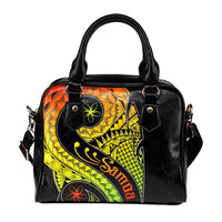 Samoa Shoulder Handbag - Samoa Polynesian Decorative Patterns - Polynesian Pride