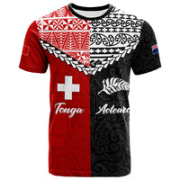 Tonga Combine New Zealand Maori Aotearoa Heritage T Shirt LT12 Unisex Red - Polynesian Pride