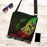 Kanaka Boho Handbag - Custom Personalised Polynesian Pattern Style Reggae Color One Style One Size Reggae - Polynesian Pride