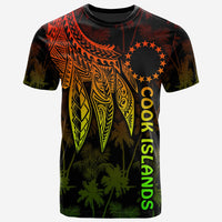 Cook Islands T Shirt Polynesian Wings (Reggae) Unisex Reggae - Polynesian Pride