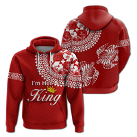 Valentine Day Tonga Couple Love Hoodie Tongan Turtle LT12 - Polynesian Pride