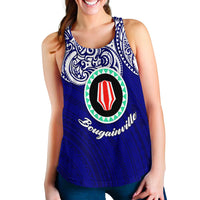 (Custom Personalised) Papua New Guinea Bougainville Pride Women Tank Top - LT12 - Polynesian Pride