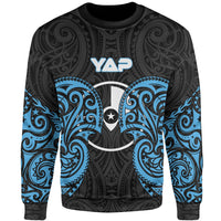 Yap Polynesian Sweater - Spirit Style Blue Unisex Blue - Polynesian Pride