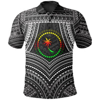 Chuuk Polynesian Polo Shirt Truk Flag Reggae Color Unisex Reggae - Polynesian Pride