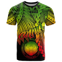 Northern Mariana Islands Polynesian T Shirt Tribal Wave Tattoo Reggae Unisex Reggae - Polynesian Pride
