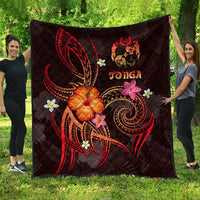Tonga Polynesian Premium Quilt - Legend of Tonga (Red) - Polynesian Pride