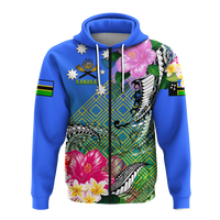 South Sea Islanders Kanakas Hibiscus Polynesia Hoodie LT2 - Polynesian Pride