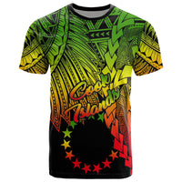 Cook Islands T Shirt Tribal Wave Tattoo Reggae Unisex Reggae - Polynesian Pride
