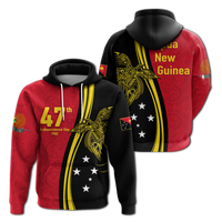 Papua New Guinea Independence Anniversary Polynesian Tribal Hoodie LT12 Hoodie Black - Polynesian Pride