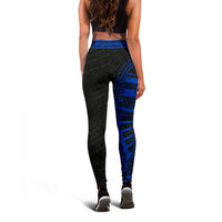 Micronesia Rising Leggings (Blue) A16 - Polynesian Pride