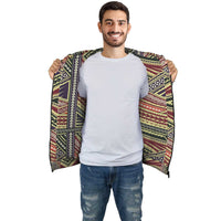 Color Polynesian Inside Print Zip Hoodie - Polynesian Pride