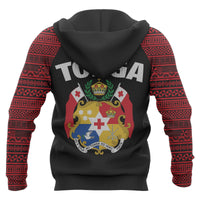 Tonga All Over Hoodie Tonga Flag Special Version - Polynesian Pride