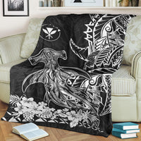 Hawaii Polynesian Premium Blanket Wild Hammerhead Sharks LT13 - Polynesian Pride