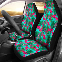 Hawaii Tropical Strelitzia Blue Car Seat Cover - Polynesian Pride