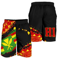 Kanaka Flag Polynesian Shorts - Nora Style Art - Polynesian Pride