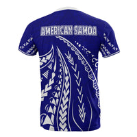 American Samoa T Shirt American Samoan Seal Swirling Style - Polynesian Pride