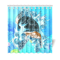 Turtle Cool Shower Curtain - Polynesian Pride