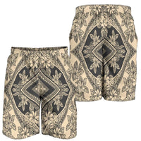 Polynesian Plumeria Mix Gray Men's Short Gray - Polynesian Pride