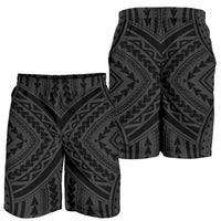 Polynesian Tradition Gray Men's Short Men's Shorts Gray - Polynesian Pride